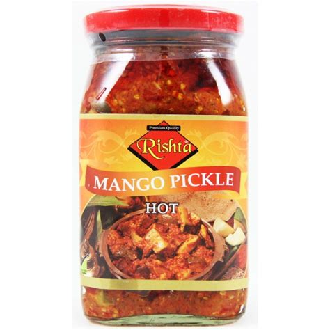 Rishta Mango Hot Pickle G Balsara Foods