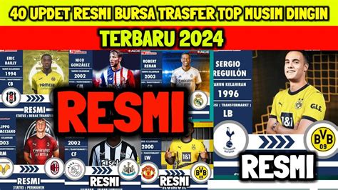 Updet Resmi Bursa Transfer Top Musim Dingin Terbaru Drotmund