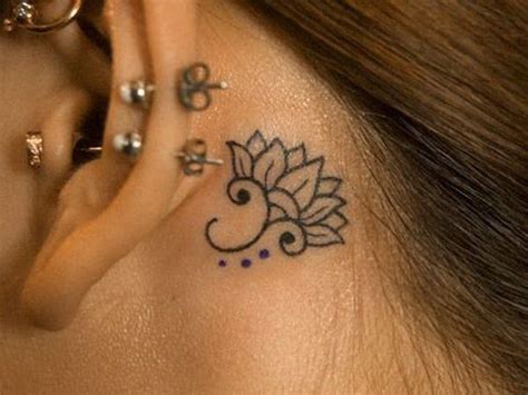 Incre Bles Dise Os De Tatuajes De La Sagrada Flor De Loto Tatuajes De