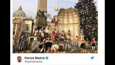 Vatican Nativity Naked Man In Rome Display Sets Off Controversy Miami Herald