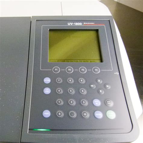 Shimadzu UV 1800 UV Vis Spectrophotometer With Computer Software