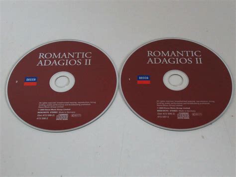 Various Romantic Adagios Ll Decca Xcd Album Ebay