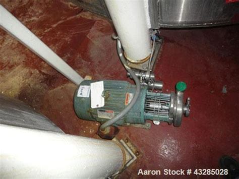 Used Tri Clover Centrifugal Pump Model C216mdg2