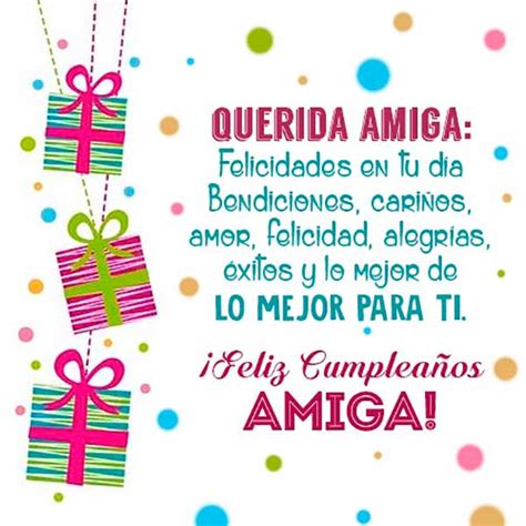 Feliz Cumpleaños Amiga Querida ¡imágenes Tarjetas Y Frases