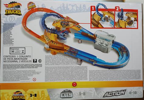 Mattel Hot Wheels Monster Trucks Scorpion Playset Mayahood