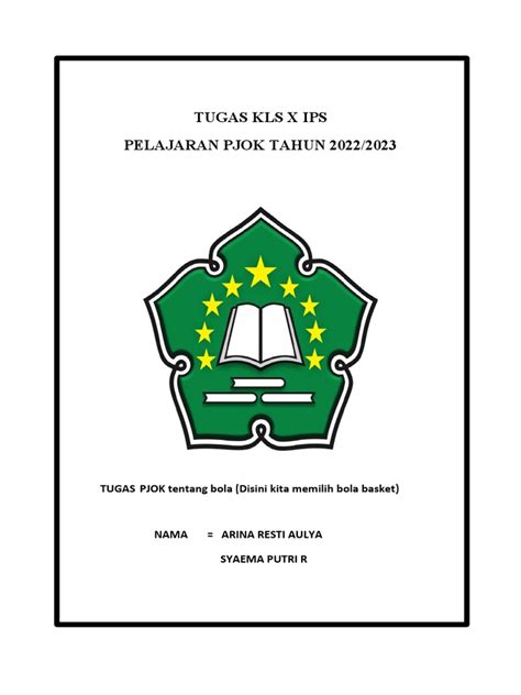 Tugas Kliping Pjok Pdf