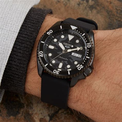 Seiko Sports Srpj K Skx Street Style Yuto Horigome Automatic Black