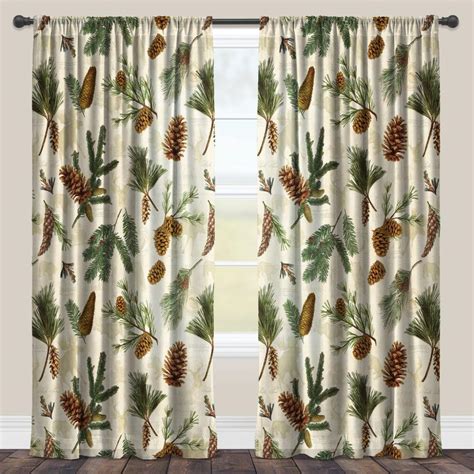 Pine Cone Curtains And Drapes At