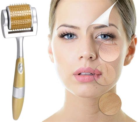 Titanium Derma Roller Mm Derma Roller For Anti Aging Removal Of