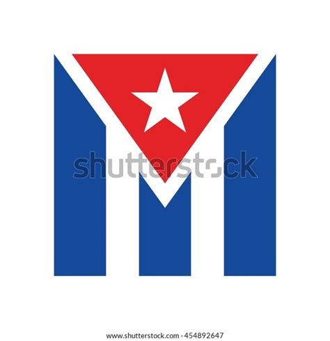 Cuba Flag Logo Vector Stock Vector (Royalty Free) 454892647 | Shutterstock