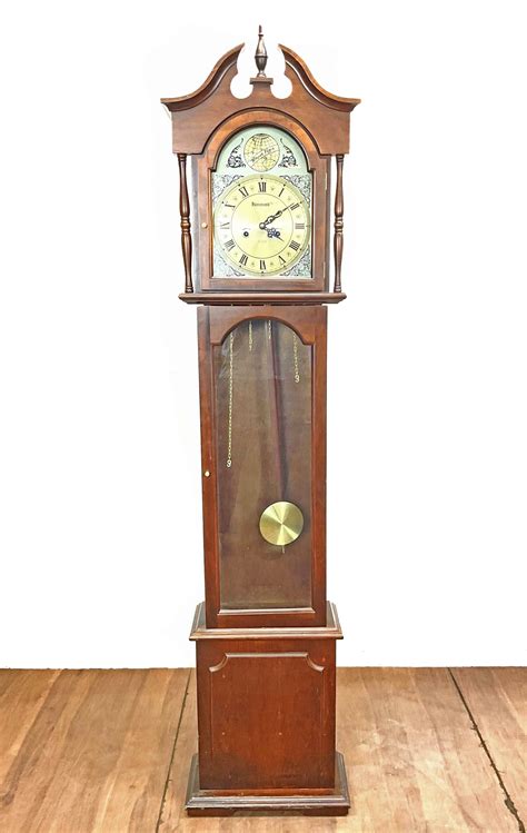 Lot Hammond Colonial Pendulum Grandfather Clock