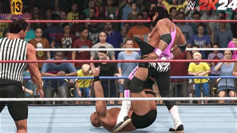 Wwe 2k24 Bret Hit Man Hart Vs Stone Cold Steve Austin 40 Years