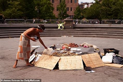 Washington Square Park Squatter Is Arrested Again For Naked Antics