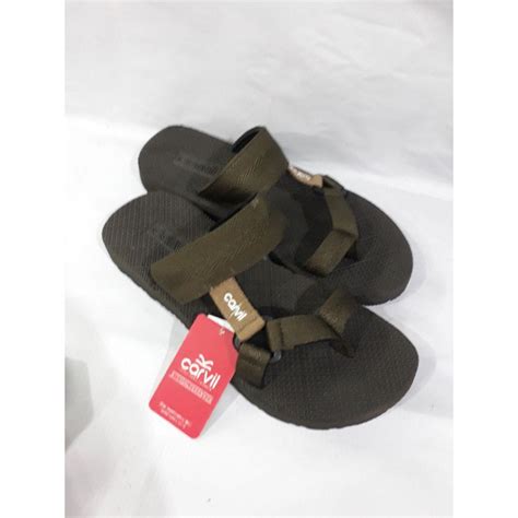 Jual Sandal Spons Pria Jepit Jempol Carvil Spextra Original Shopee