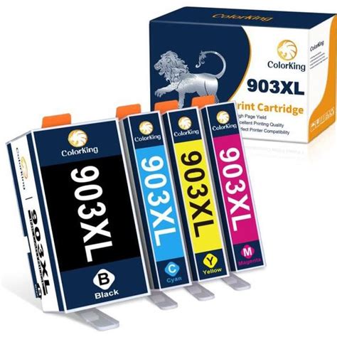 Cartouches D Encre Compatibles Colorking Pour Hp Xl Pack De