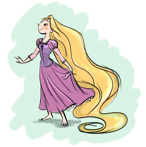 Rapunzel Doodle Silly Things That Happen While You Chat On The Phone