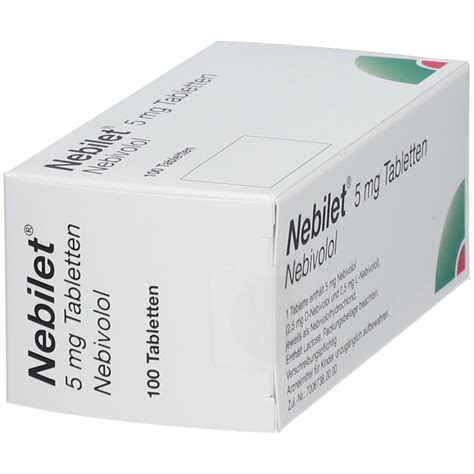 Nebilet Mg Tabletten St Mit Dem E Rezept Kaufen Shop Apotheke