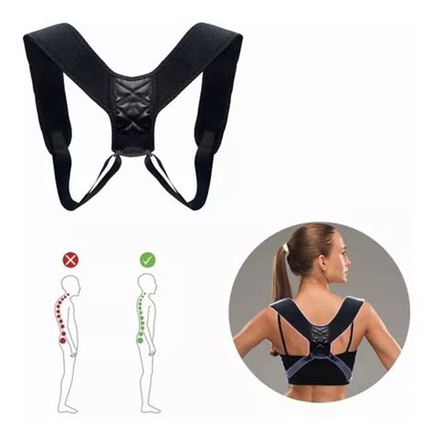 Corrector Postura Espalda Ajustable Faja Alivia Dolor Unisex Meses