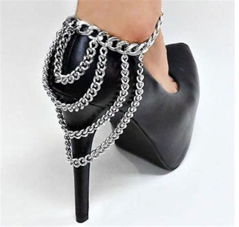 Famous Brand Celebrity Style 4 Row Multilayer Chains Anklet Bracelets