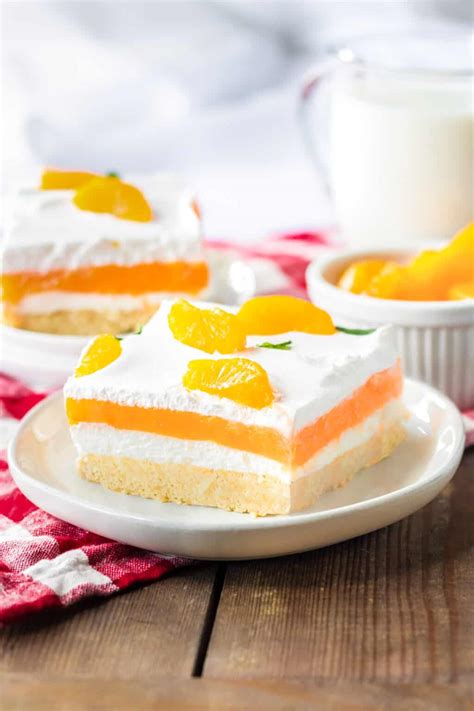 Orange Creamsicle Lush Recipe No Bake