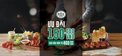 Pizza nóng giòn ngon đúng điệu cùng Voucher HOT The Pizza Company Viettel Money