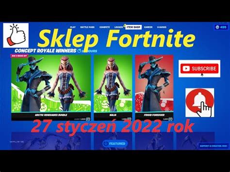 Sklep Fortnite 27 Stycznia 2022 Roku YouTube