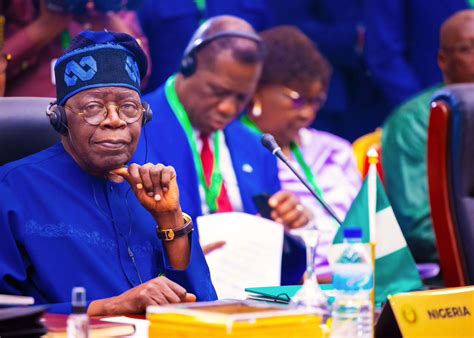 News Flash President Bola Tinubu At The Rd Ordinary Session Of