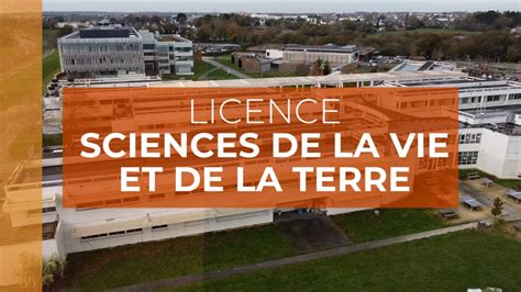 La Licence Sciences De La Vie Et De La Terre Youtube