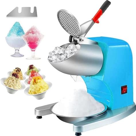 VEVOR Ice Shaver 3520 Oz H Electric Snow Cone Machine Stainless Steel