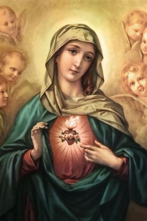 Immaculate Heart Painting