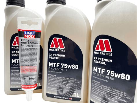 Opel M32 6 Speed Millers Xf 75w80 Gearbox Oil And Additive Service Kit Eco Torque