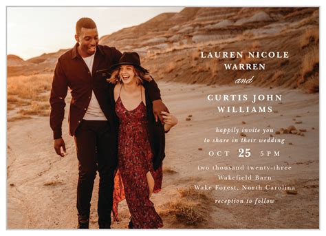 Happy Couple Wedding Invitations By Basic Invite