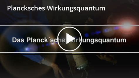 Plancksches Wirkungsquantum Definition Zusammenfassung Easy Schule