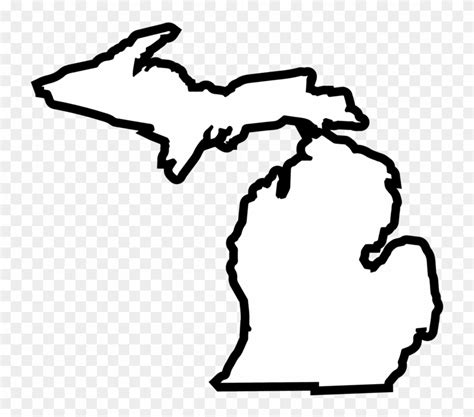 Michigan Silhouette Svg
