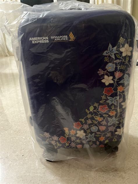 AMERICAN EXPRESS SINGAPORE AIRLINES Carry On Luggage Suitcase Hobbies