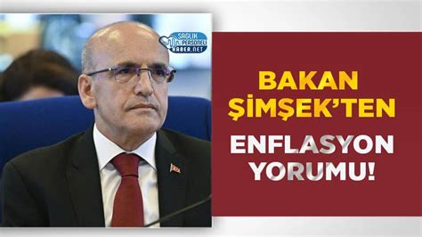 Bakan Şimşekten Enflasyon Yorumu Personel Sağlık Personeli NET