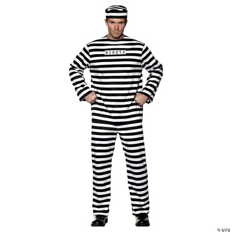 Adult Male Convict Halloween Express