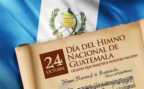 Hoy Se Conmemora El Dг A Del Himno De Guatemala вїconoce La Letra