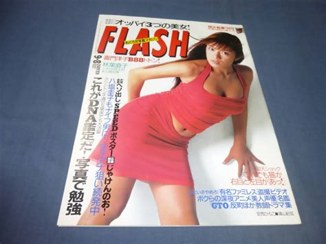 【やや傷や汚れあり】206「flash フラッシュ」1998年9月8日 安西ひろこ 松田純バニーガール 嘉門洋子 Natsu＆megu 林葉直子 青山優香 須藤理彩 矢沢永吉の落札情報詳細