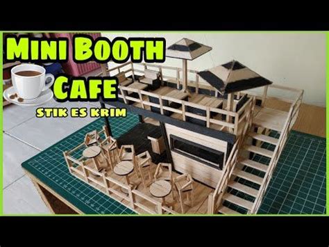 Mini Booth Cafe Miniatur Stik Es Krim YouTube Miniature Cafe