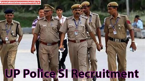 UP Police SI Recruitment 2024 Out Uttar Pradesh Police Notification