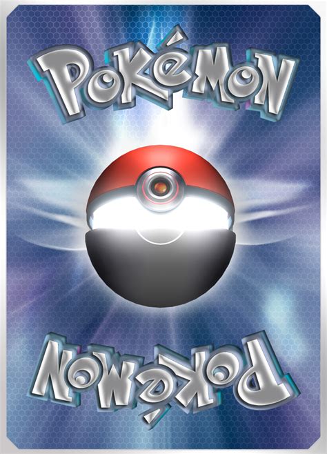 Pokemon Card Back Png