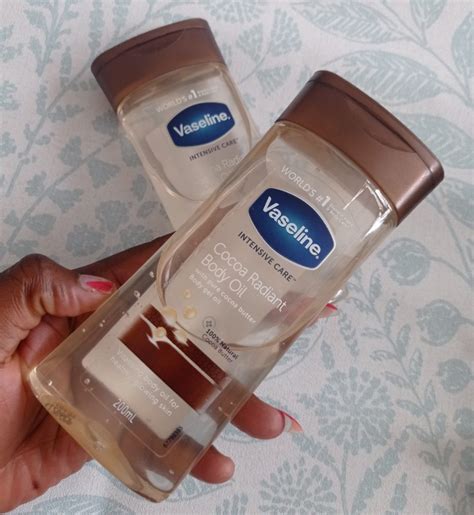 Vaseline Intensive Care Cocoa Radiant Body Gel Oil Life And Soul Lifestyle
