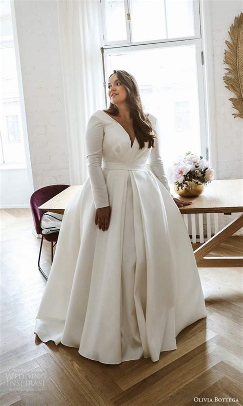 Olivia Bottega Plus Size Wedding Dresses Wedding Inspirasi