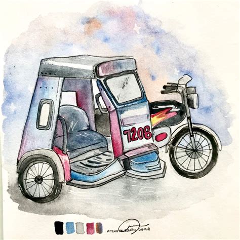 Tricycle Drawing at PaintingValley.com | Explore collection of Tricycle Drawing