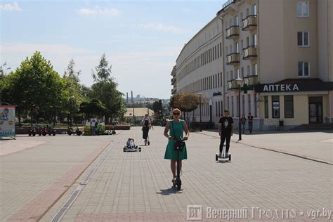 Советская стала опасной? Что думают гродненцы о самокатах и сигвеях в ...