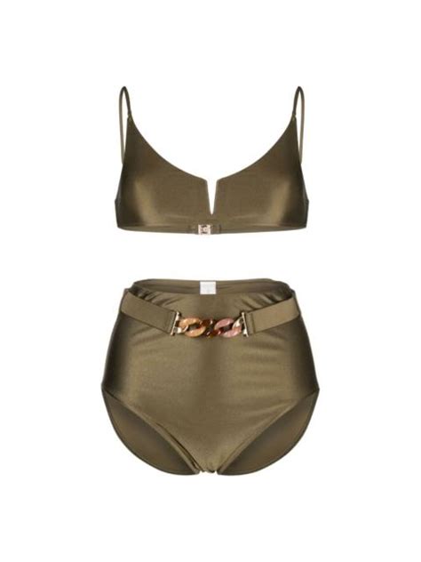 Zimmermann Chain Detail Bikini Set Reversible