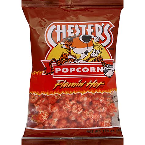 CHESTERS POPCORN HOT Popped Sun Fresh