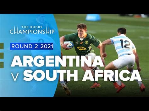 The Rugby Championship Argentina V South Africa Rd Highlights