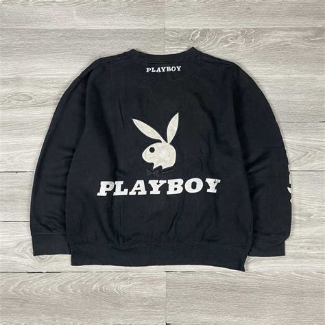 Playboy Vintage Playboy Spellout Bunny Logo Crewneck Gem